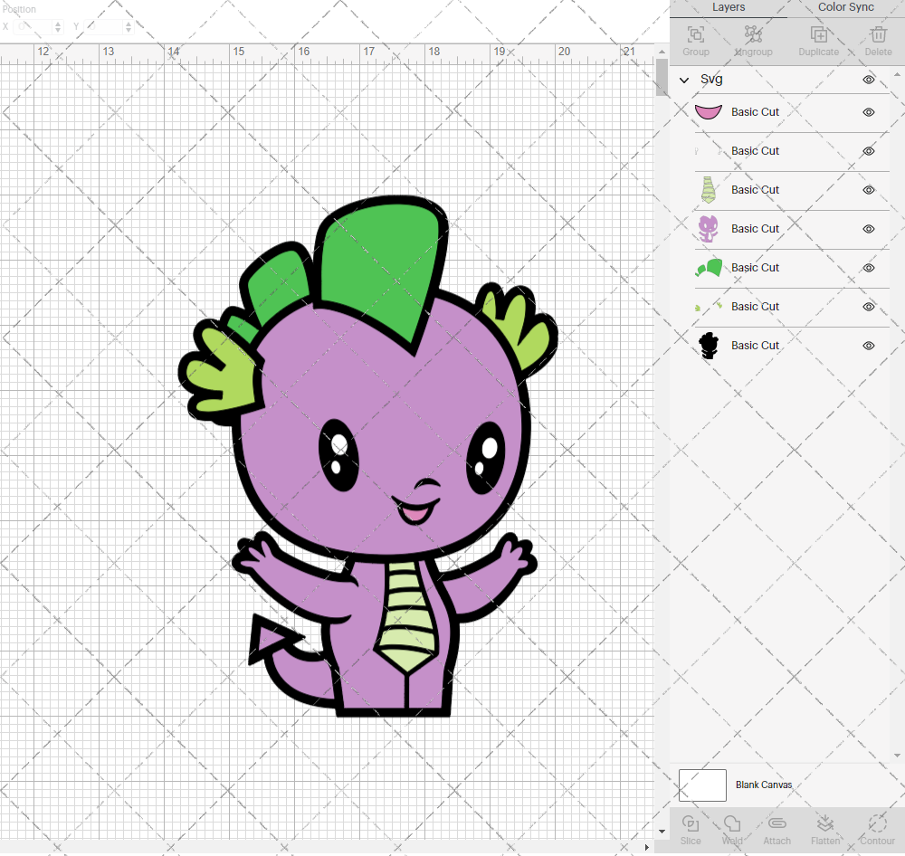 Spike - MLP Cutie Mark Crew, Svg, Dxf, Eps, Png - SvgShopArt