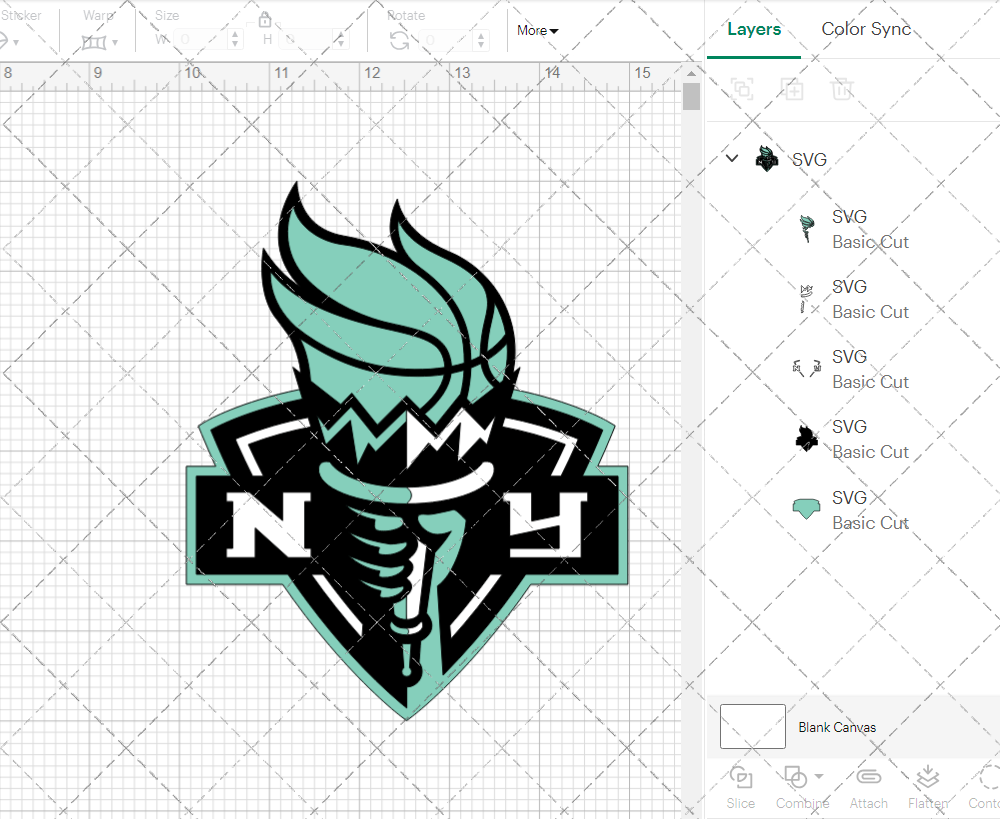 New York Liberty Alternate 2020, Svg, Dxf, Eps, Png - SvgShopArt