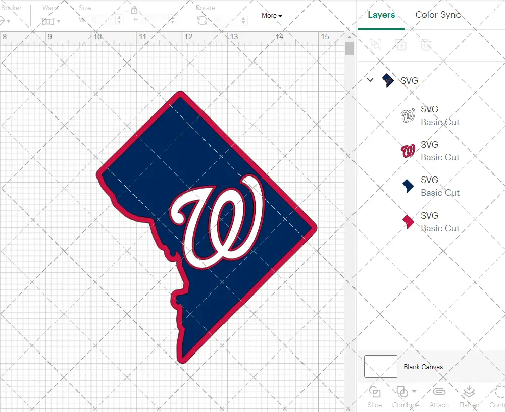 Washington Nationals Concept 2011 004, Svg, Dxf, Eps, Png - SvgShopArt