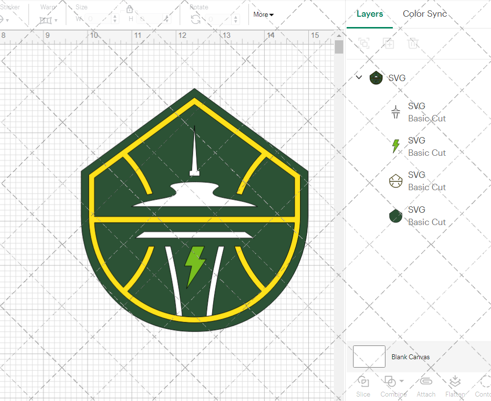 Seattle Storm Alternate 2021, Svg, Dxf, Eps, Png - SvgShopArt