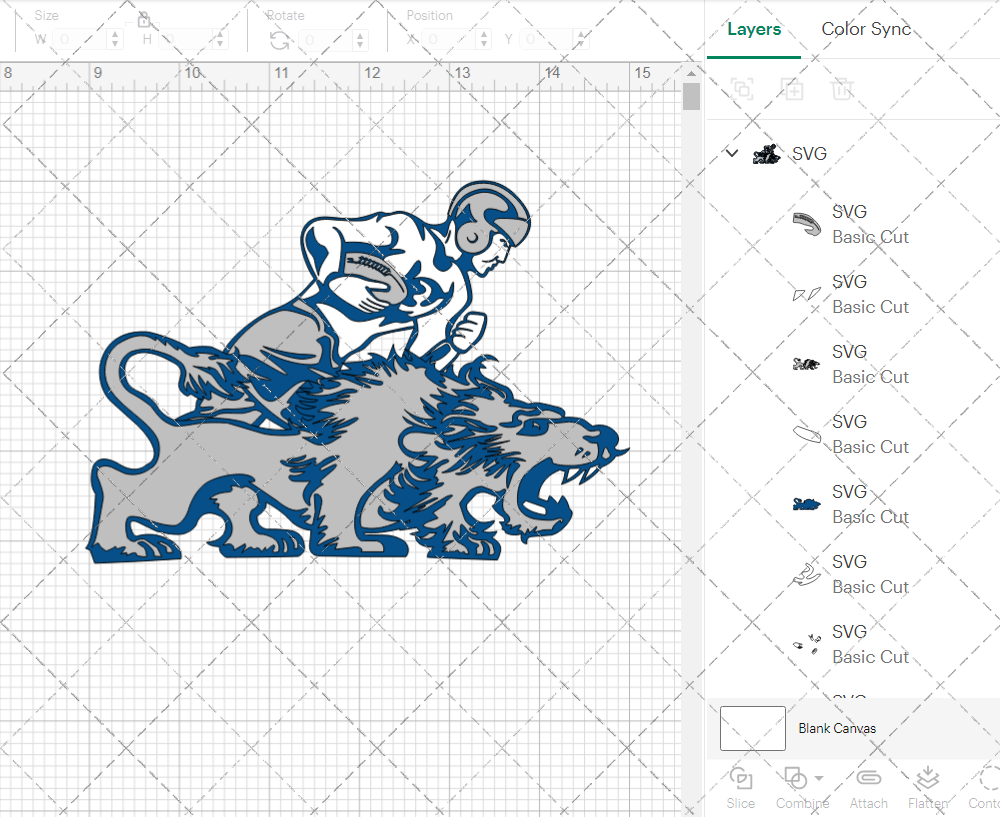 Detroit Lions Concept 1941, Svg, Dxf, Eps, Png - SvgShopArt