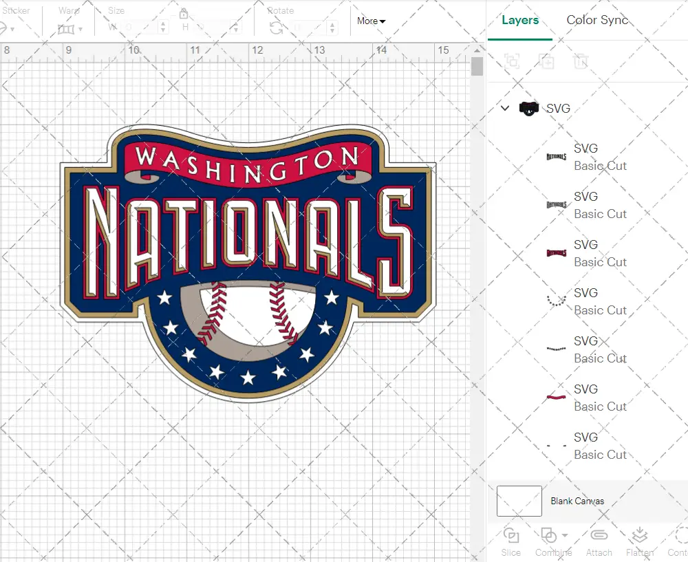 Washington Nationals 2005, Svg, Dxf, Eps, Png - SvgShopArt