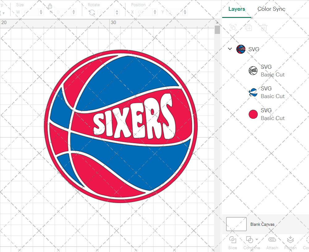 Philadelphia 76ers Concept 2015 003, Svg, Dxf, Eps, Png - SvgShopArt