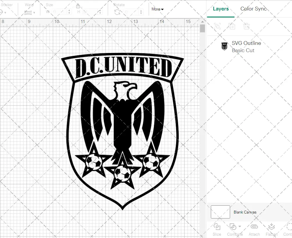 D.C. United 1996, Svg, Dxf, Eps, Png - SvgShopArt