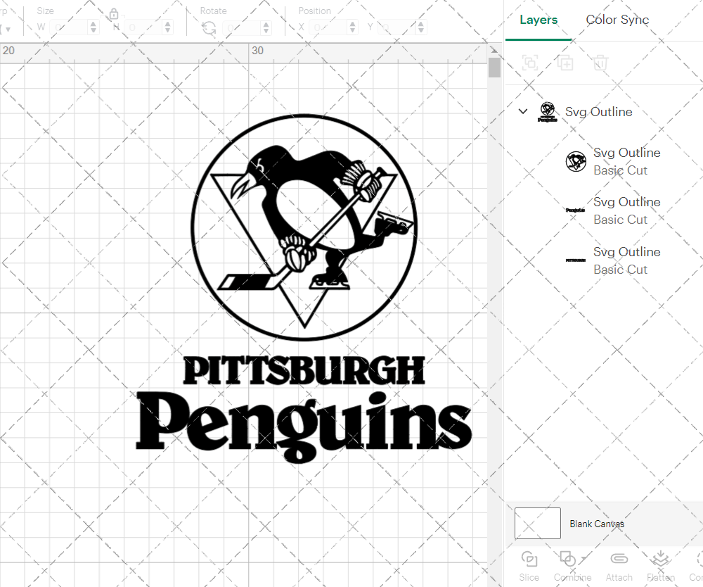 Pittsburgh Penguins Alternate 1981, Svg, Dxf, Eps, Png - SvgShopArt