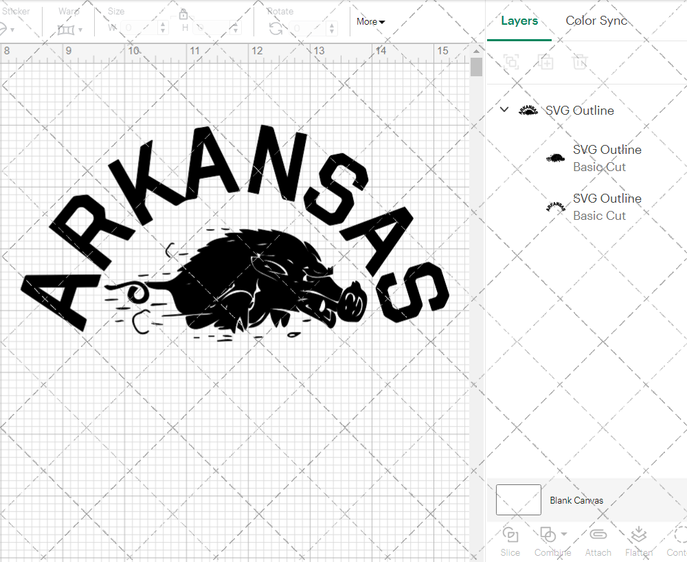 Arkansas Razorbacks Alternate 1947, Svg, Dxf, Eps, Png - SvgShopArt