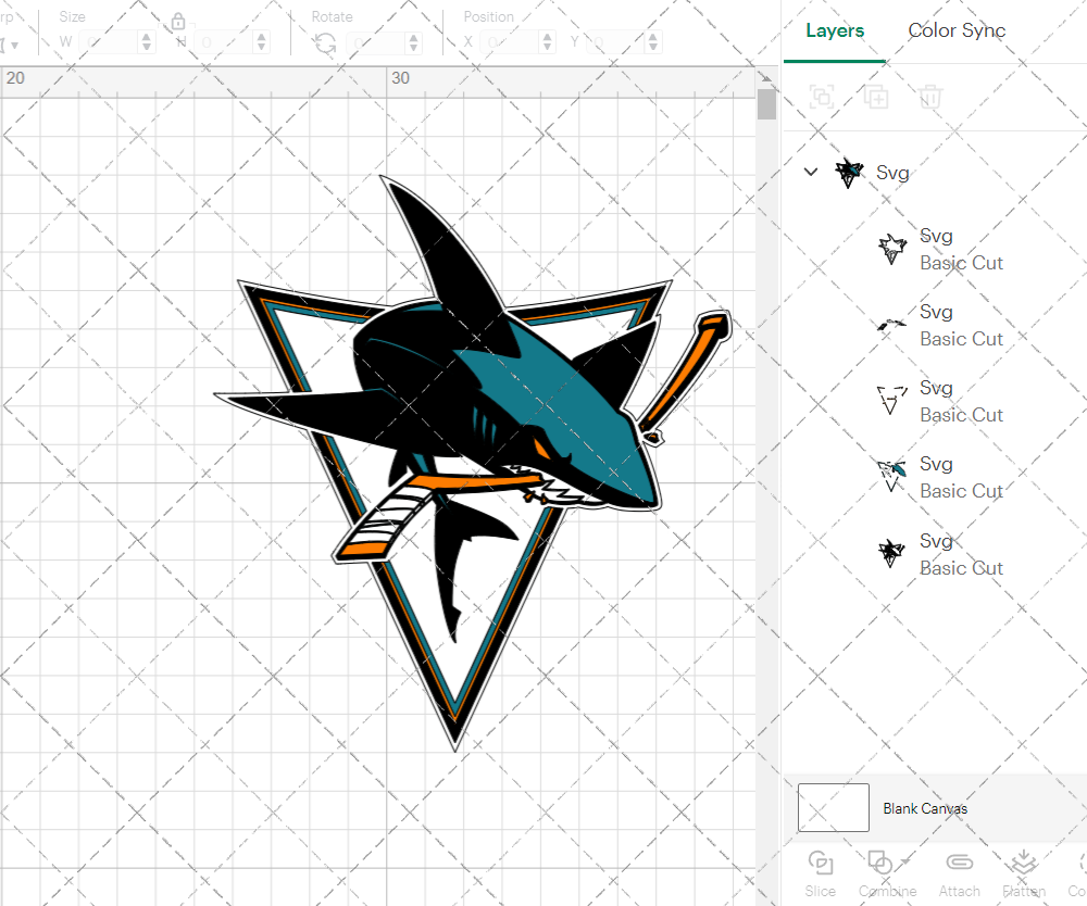 San Jose Sharks Alternate 2008 004, Svg, Dxf, Eps, Png - SvgShopArt