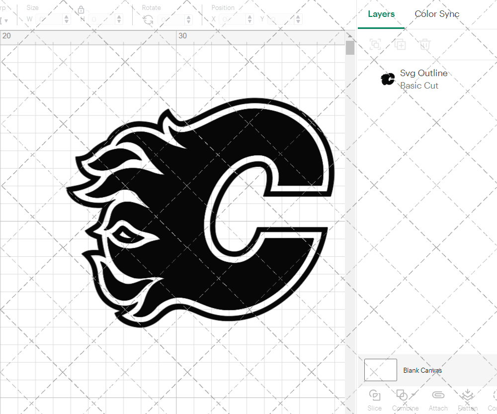 Calgary Flames Concept 2020 005, Svg, Dxf, Eps, Png - SvgShopArt