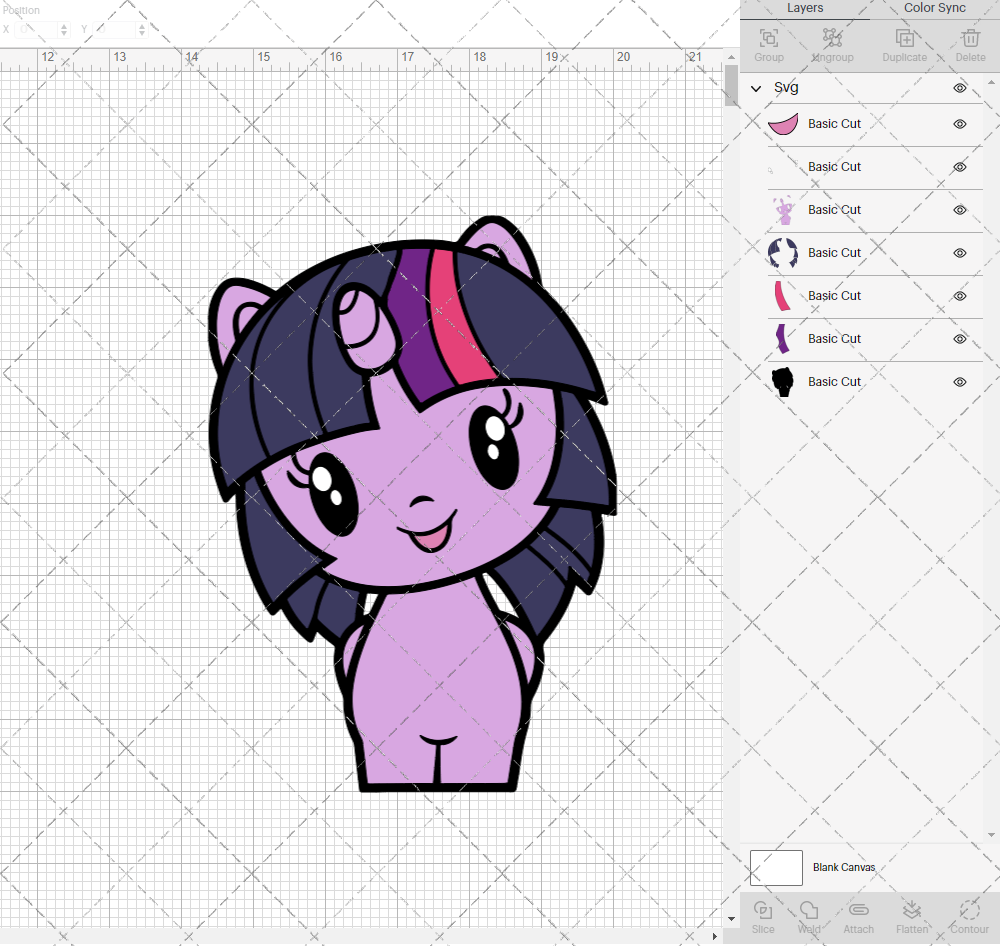 Twilight Sparkle - MLP Cutie Mark Crew, Svg, Dxf, Eps, Png - SvgShopArt