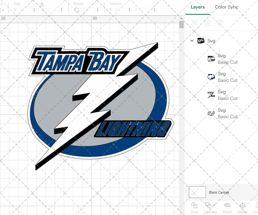 Tampa Bay Lightning Concept 1992, Svg, Dxf, Eps, Png - SvgShopArt