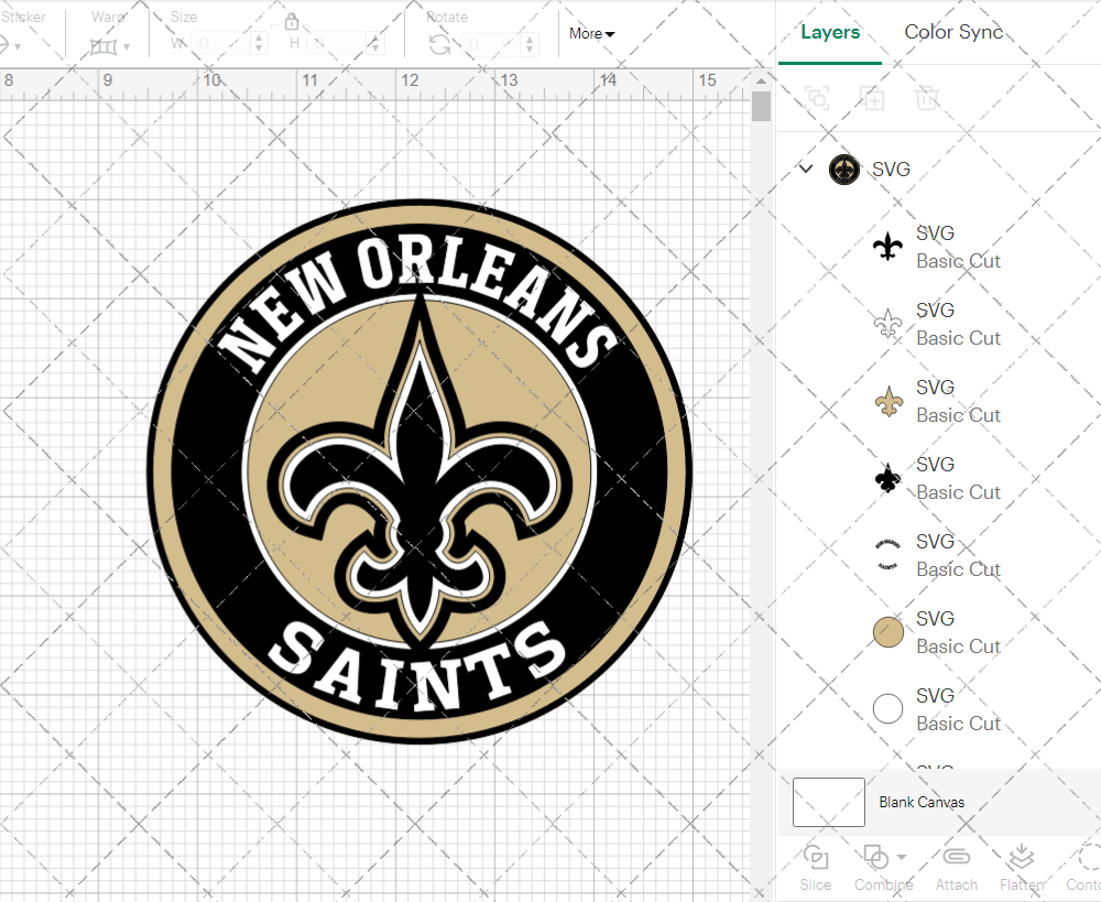 New Orleans Saints Circle 2012 002, Svg, Dxf, Eps, Png - SvgShopArt