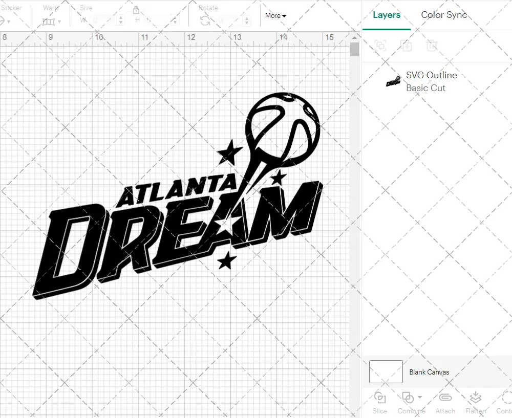 Atlanta Dream 2008, Svg, Dxf, Eps, Png - SvgShopArt