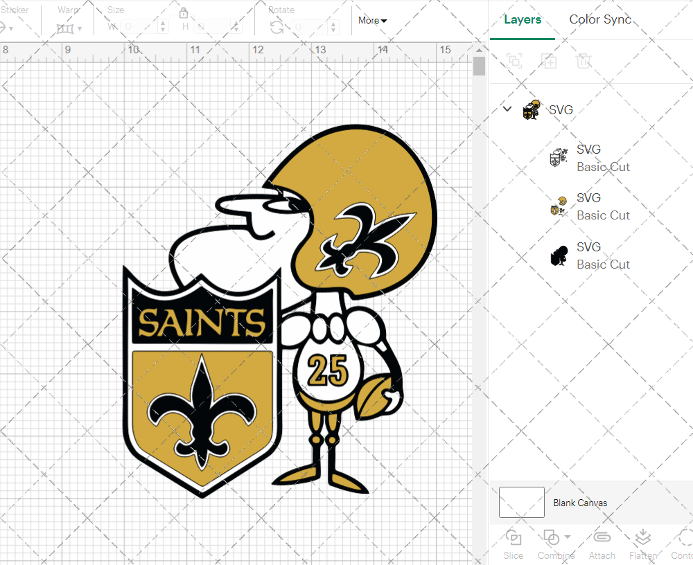 New Orleans Saints Alternate 1967 002, Svg, Dxf, Eps, Png - SvgShopArt