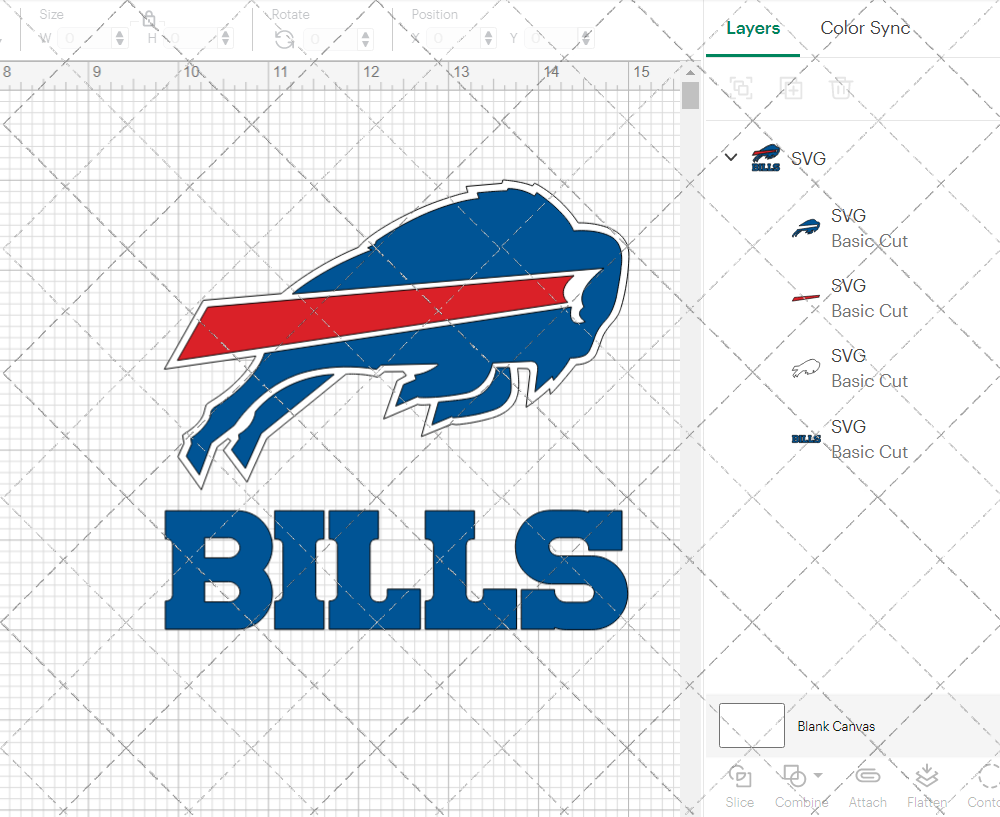 Buffalo Bills Alternate 1974, Svg, Dxf, Eps, Png - SvgShopArt