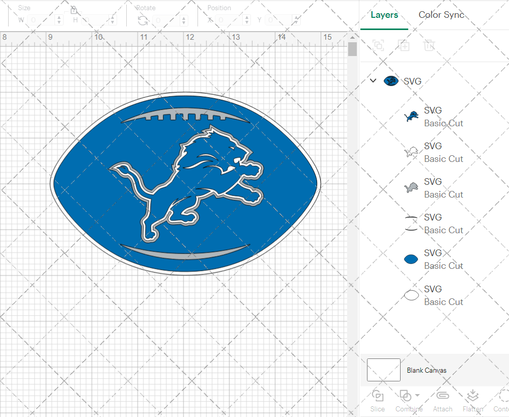 Detroit Lions Concept 2017 007, Svg, Dxf, Eps, Png - SvgShopArt