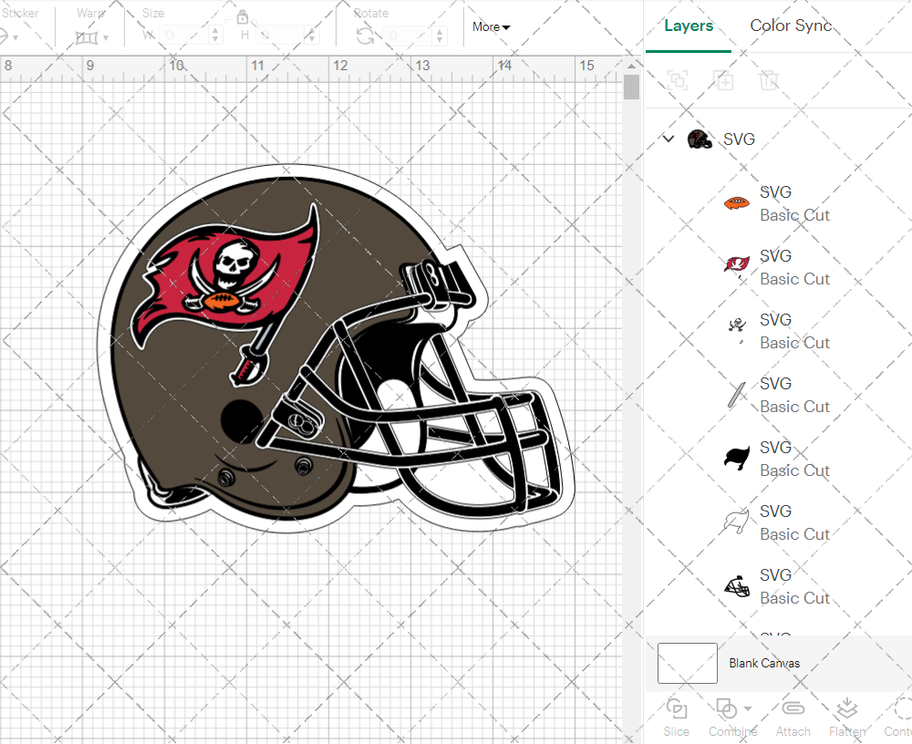 Tampa Bay Buccaneers Helmet 1997 002, Svg, Dxf, Eps, Png - SvgShopArt