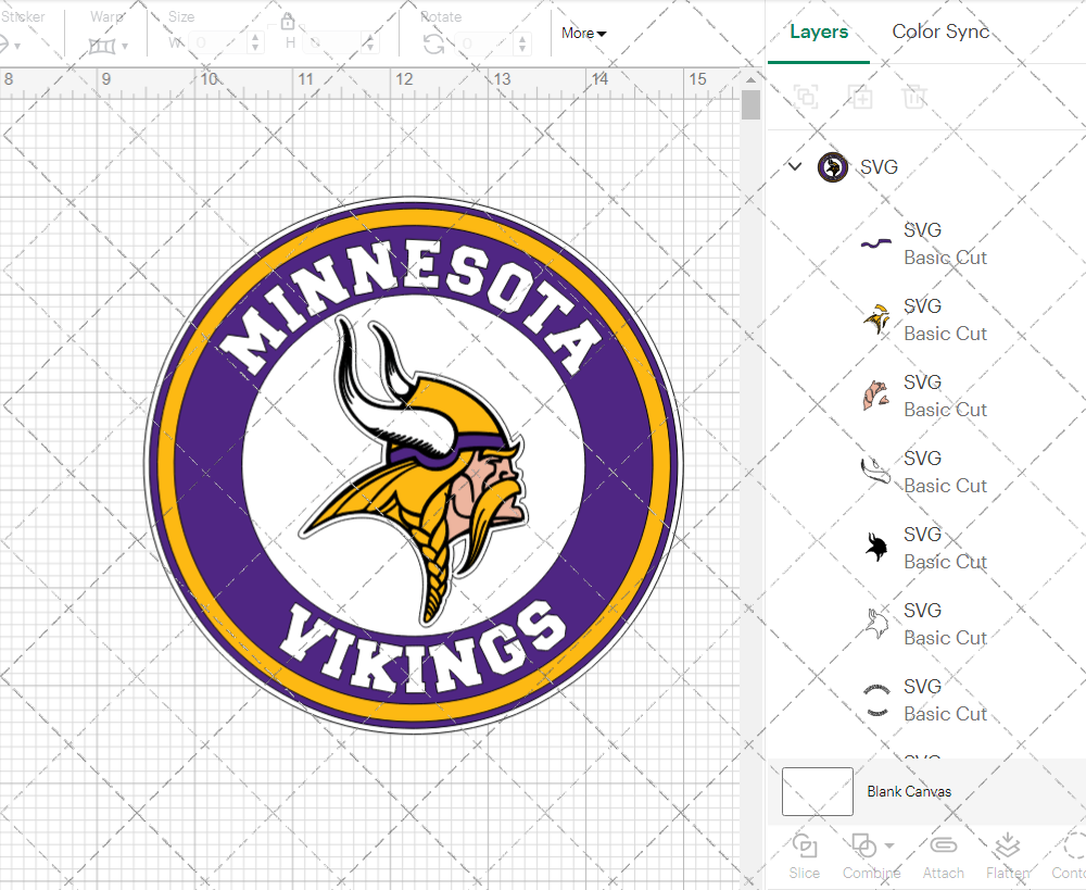 Minnesota Vikings Circle 1985, Svg, Dxf, Eps, Png - SvgShopArt