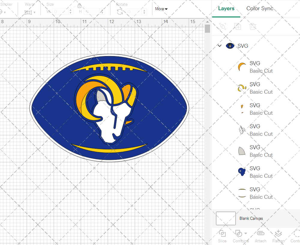 Los Angeles Rams Concept 2020 007, Svg, Dxf, Eps, Png - SvgShopArt