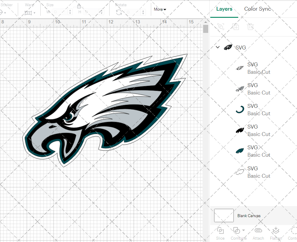 Philadelphia Eagles 1996, Svg, Dxf, Eps, Png - SvgShopArt