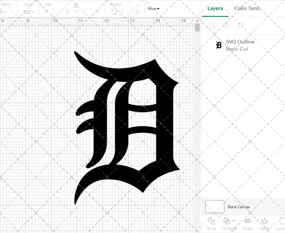 Detroit Tigers Cap 1961, Svg, Dxf, Eps, Png - SvgShopArt