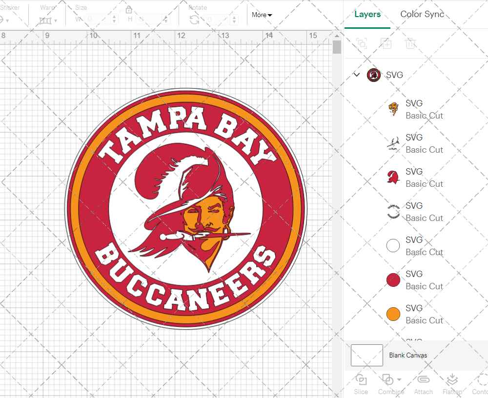 Tampa Bay Buccaneers Circle 1976, Svg, Dxf, Eps, Png - SvgShopArt