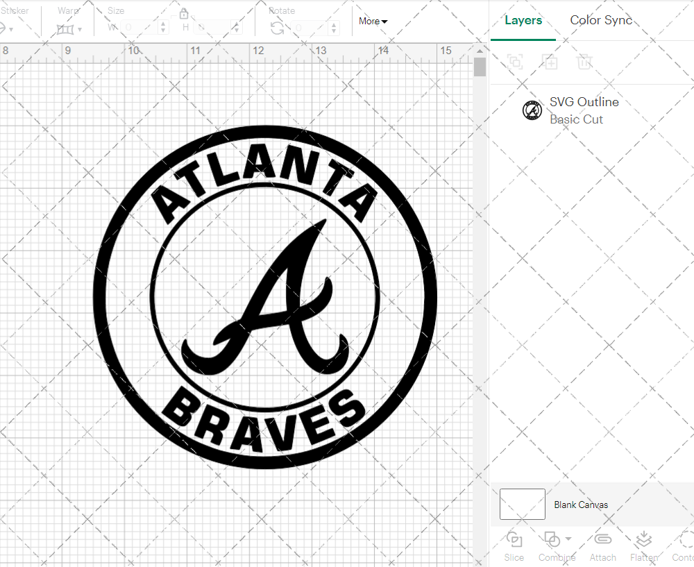 Atlanta Braves Circle 2012, Svg, Dxf, Eps, Png - SvgShopArt