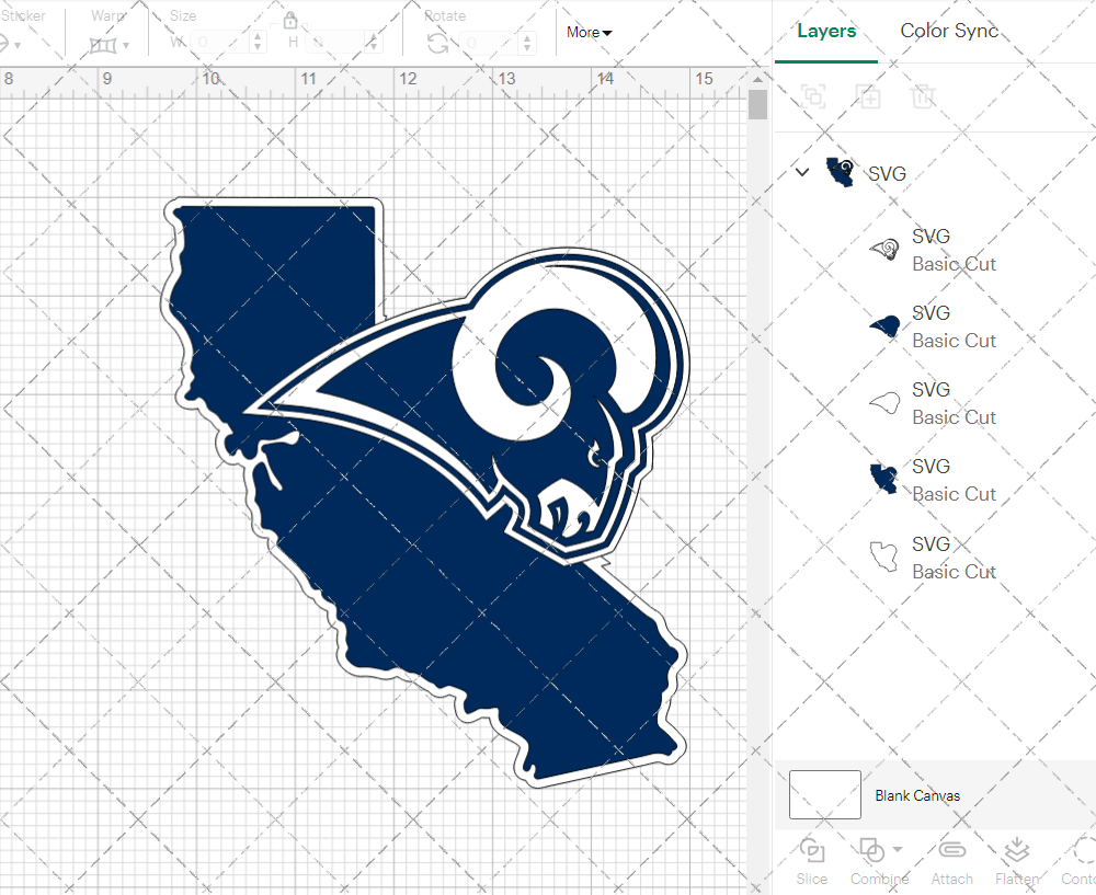 Los Angeles Rams Concept 2017 002, Svg, Dxf, Eps, Png - SvgShopArt