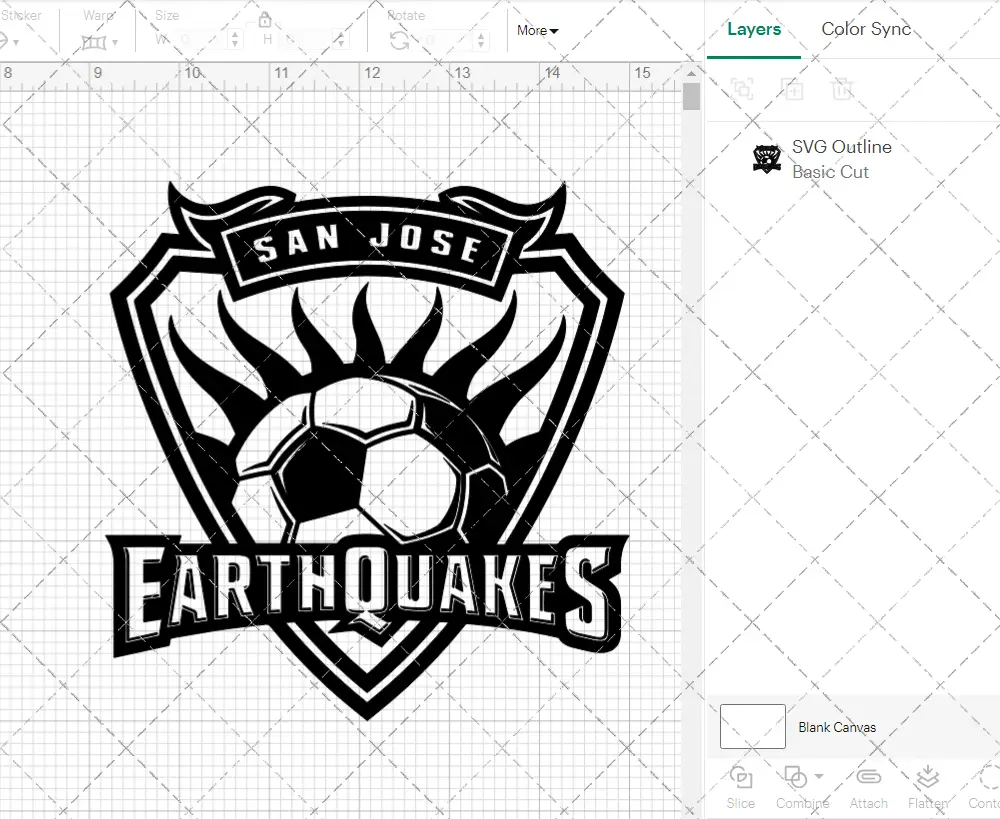 San Jose Earthquakes 2008, Svg, Dxf, Eps, Png - SvgShopArt