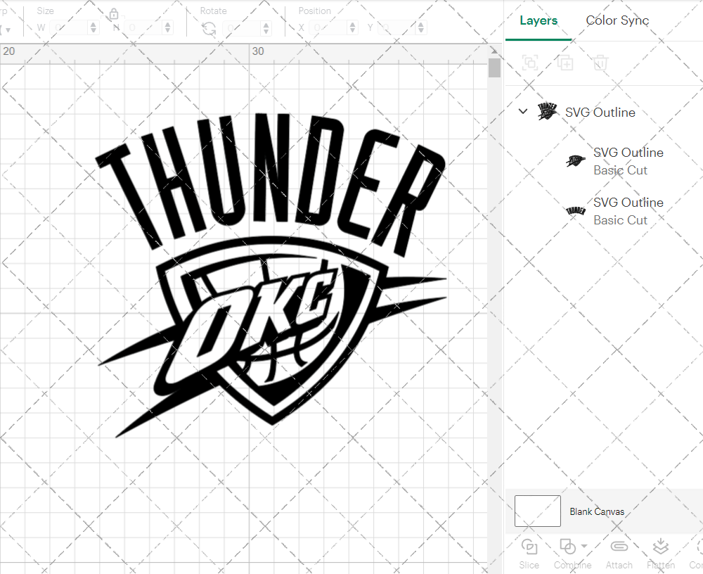 Oklahoma City Thunder Concept 2008 004, Svg, Dxf, Eps, Png - SvgShopArt