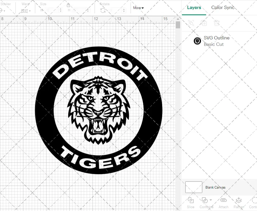 Detroit Tigers Circle 1994, Svg, Dxf, Eps, Png - SvgShopArt