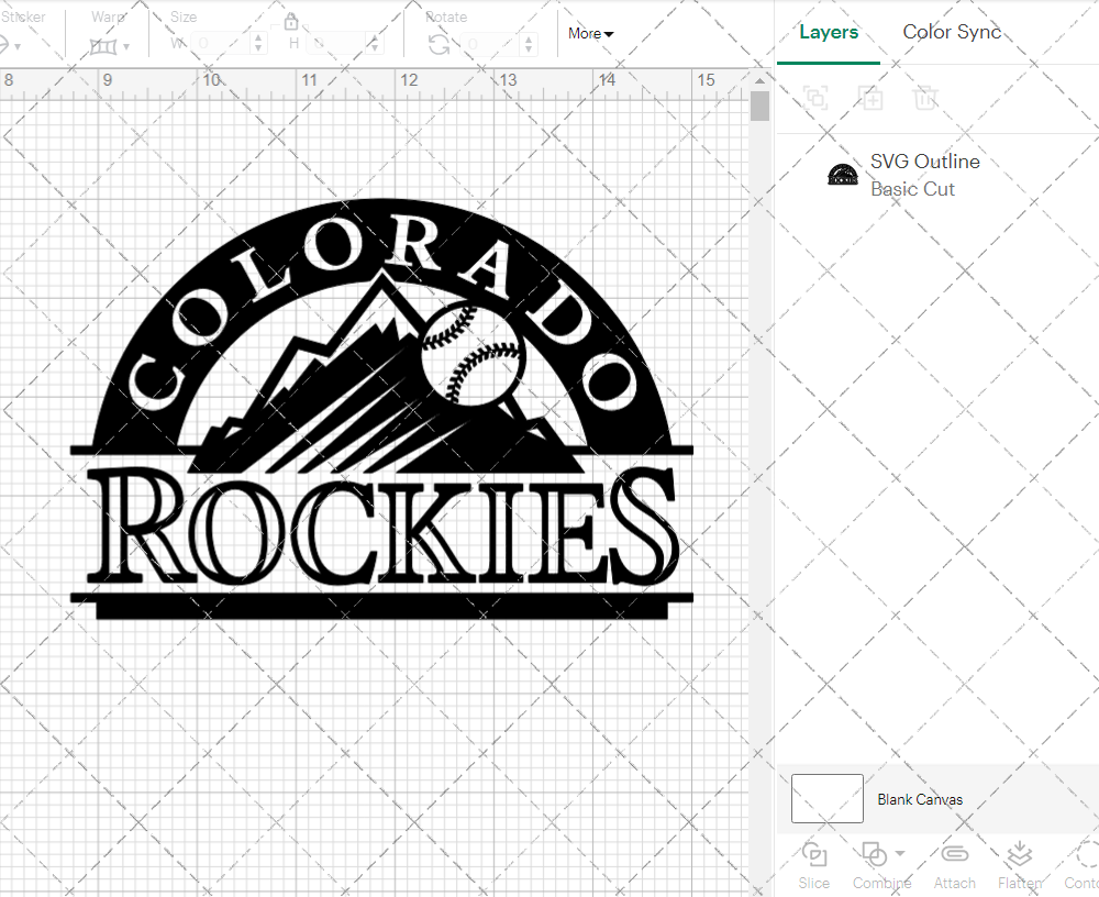 Colorado Rockies 1993, Svg, Dxf, Eps, Png - SvgShopArt