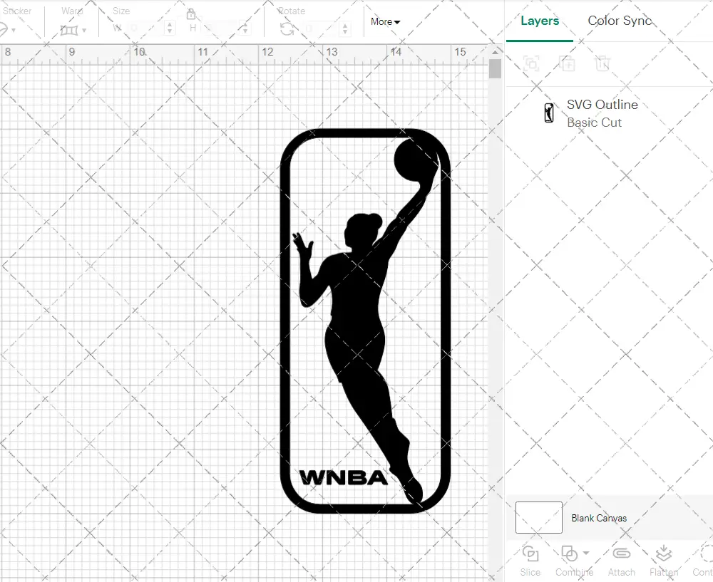 WNBA Logo Alternate 2019, Svg, Dxf, Eps, Png - SvgShopArt