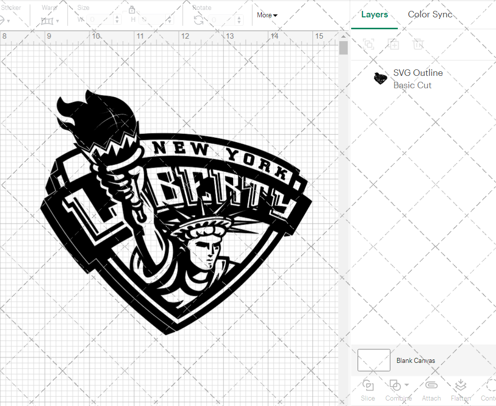 New York Liberty 1997, Svg, Dxf, Eps, Png - SvgShopArt