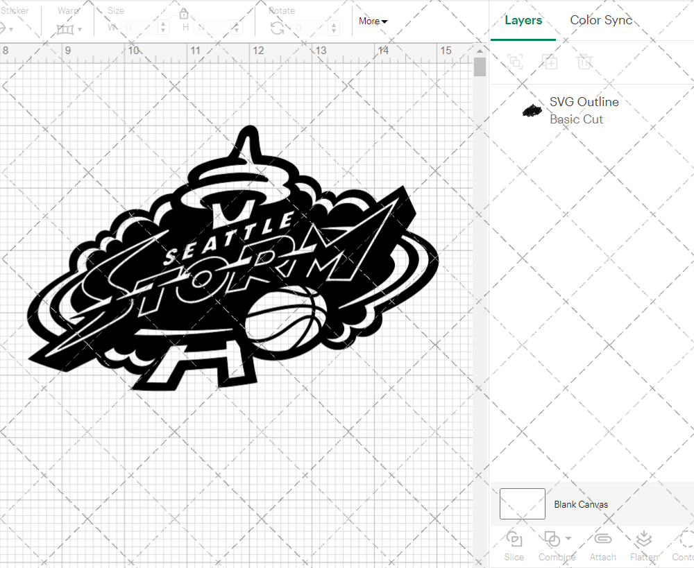 Seattle Storm 2016, Svg, Dxf, Eps, Png - SvgShopArt