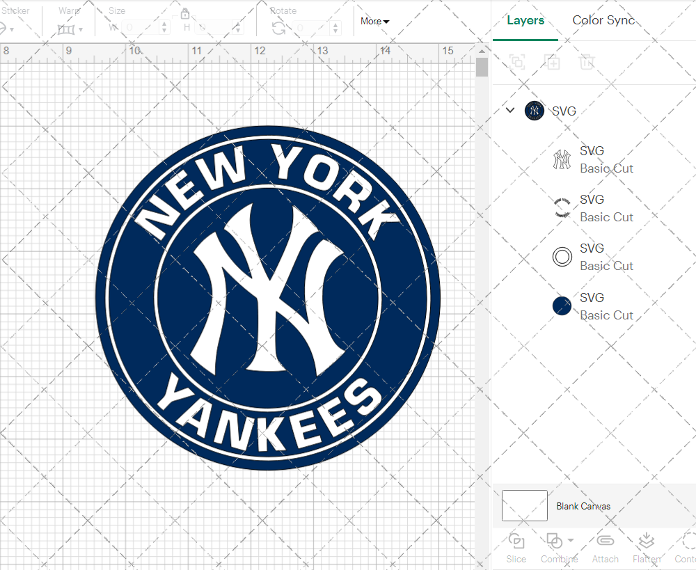 New York Yankees Circle 1968, Svg, Dxf, Eps, Png - SvgShopArt