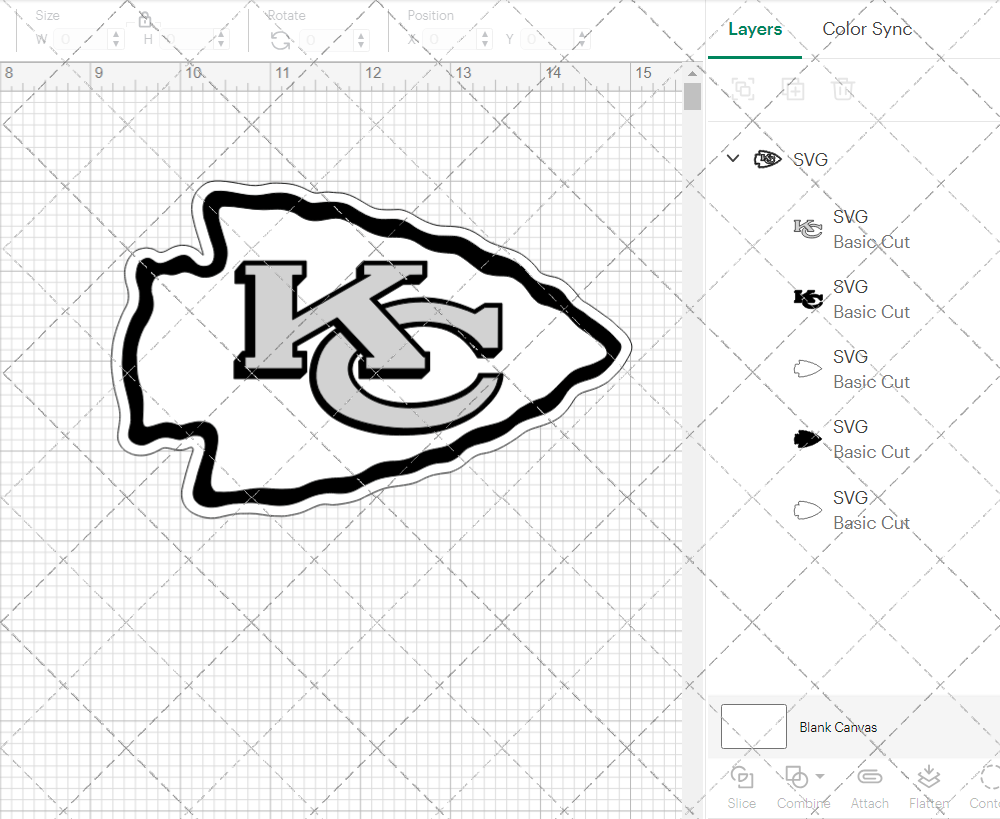 Kansas City Chiefs Concept 1972 005, Svg, Dxf, Eps, Png - SvgShopArt