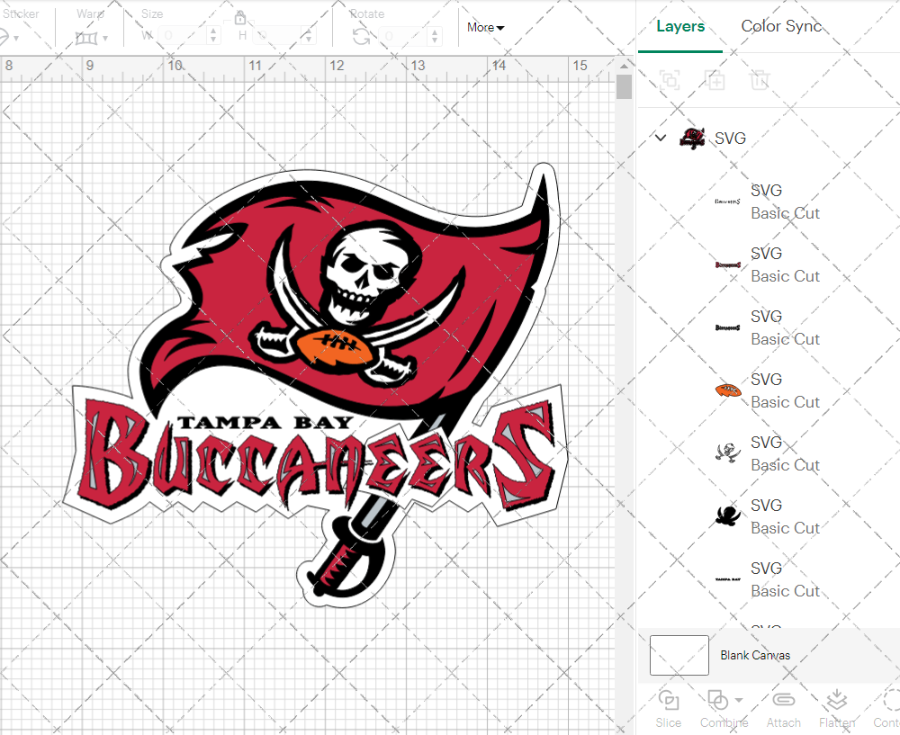 Tampa Bay Buccaneers Alternate 1997 002, Svg, Dxf, Eps, Png - SvgShopArt