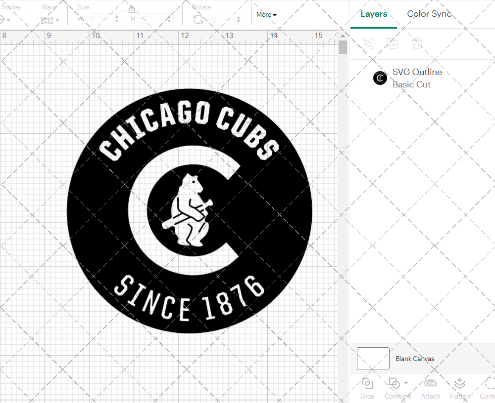 Chicago Cubs Circle 1911, Svg, Dxf, Eps, Png - SvgShopArt