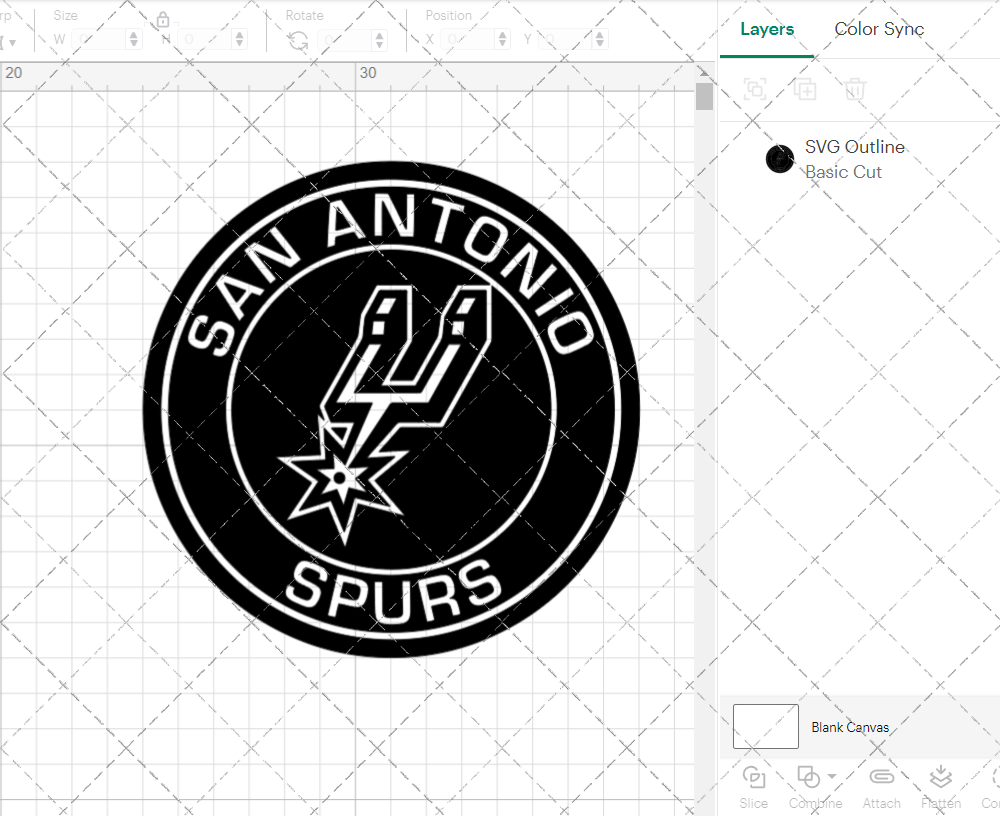 San Antonio Spurs Circle 2017, Svg, Dxf, Eps, Png - SvgShopArt