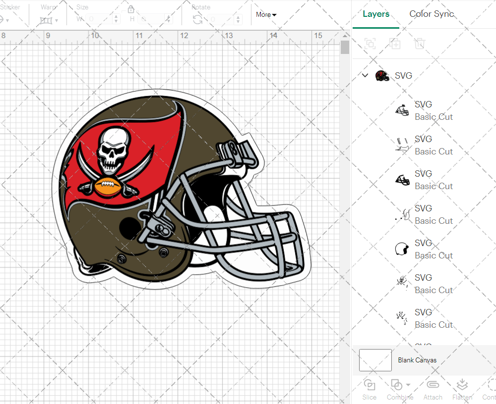 Tampa Bay Buccaneers Helmet 2014 002, Svg, Dxf, Eps, Png - SvgShopArt