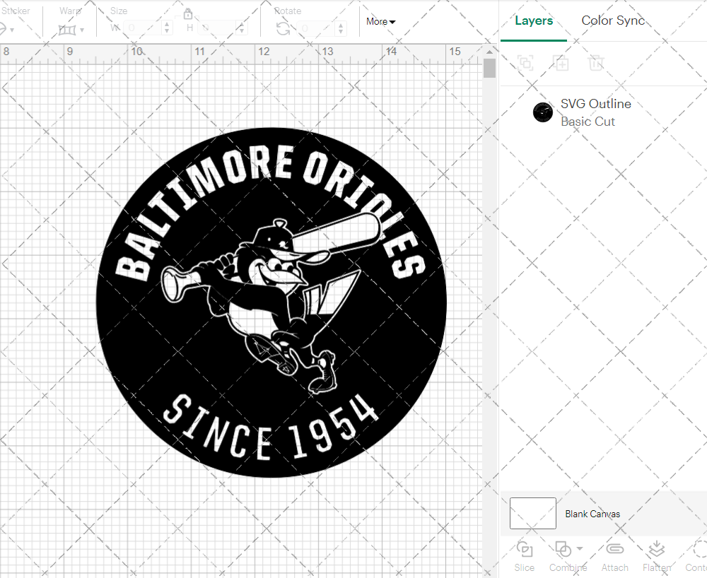 Baltimore Orioles Circle 1966, Svg, Dxf, Eps, Png - SvgShopArt