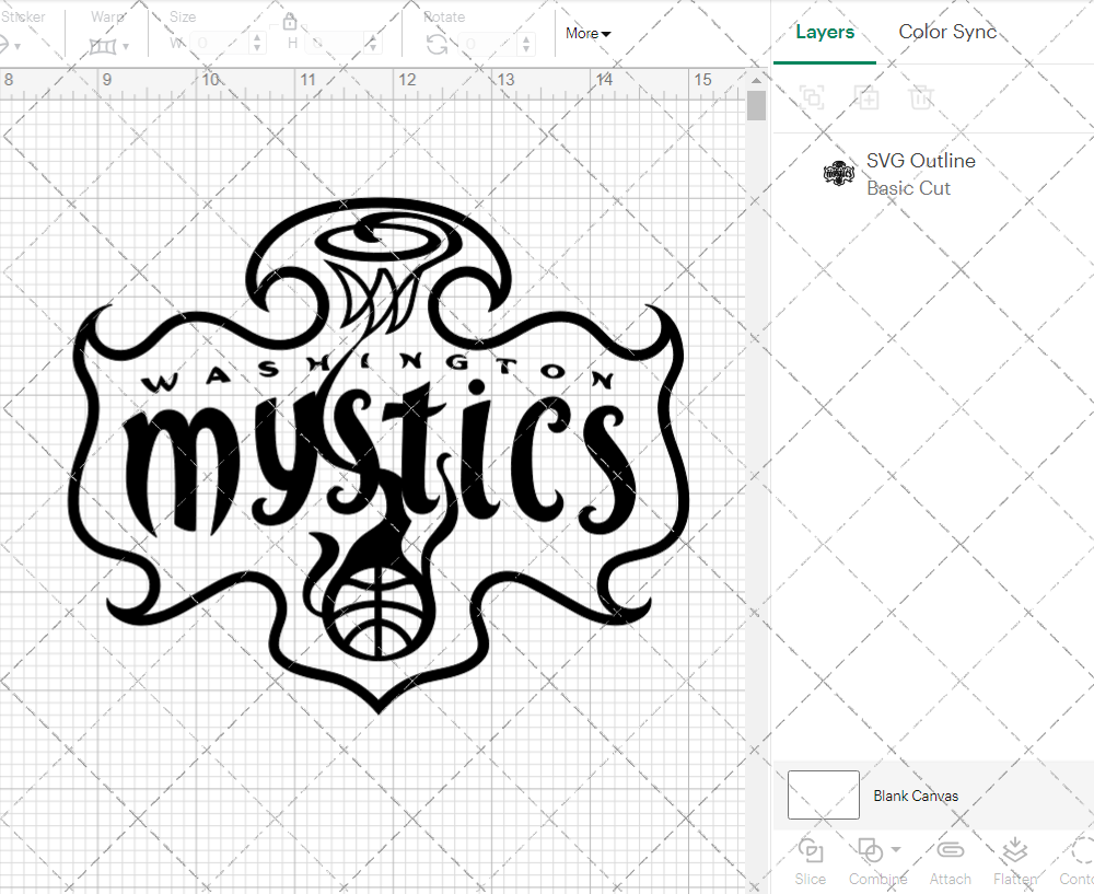 Washington Mystics 2011, Svg, Dxf, Eps, Png - SvgShopArt