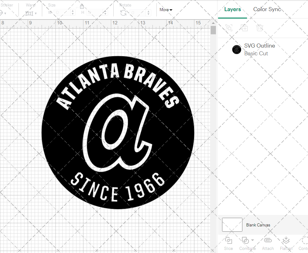 Atlanta Braves Circle 1972, Svg, Dxf, Eps, Png - SvgShopArt