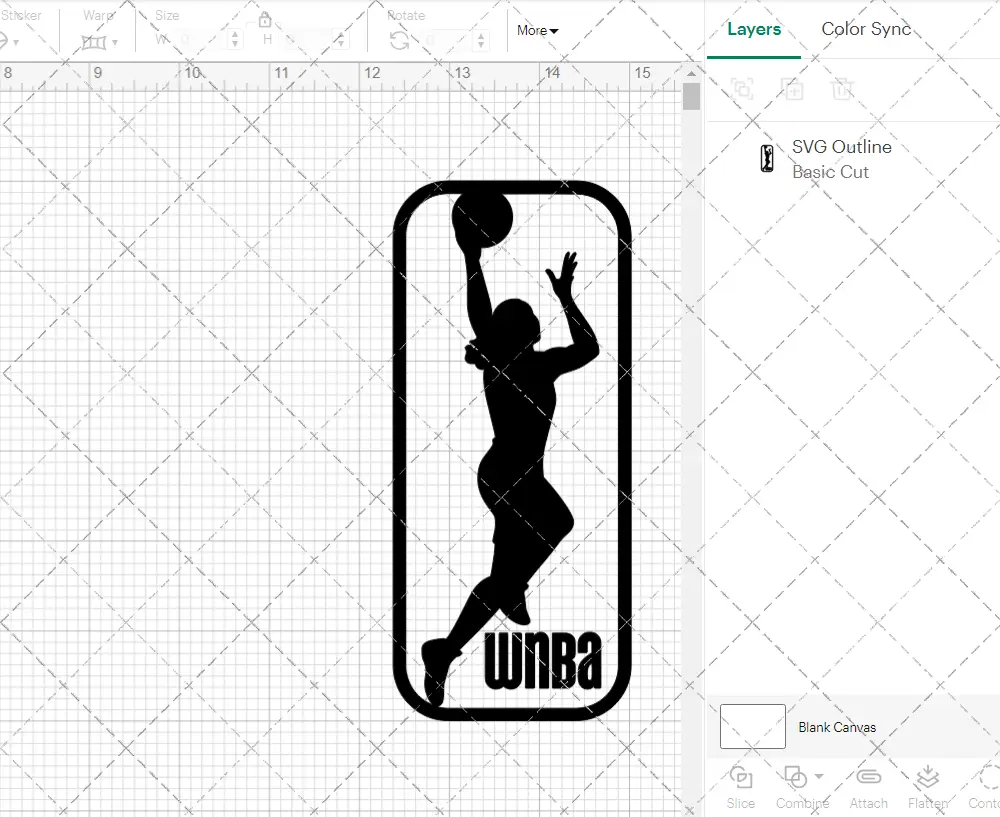 WNBA Logo Secondary 2013, Svg, Dxf, Eps, Png - SvgShopArt