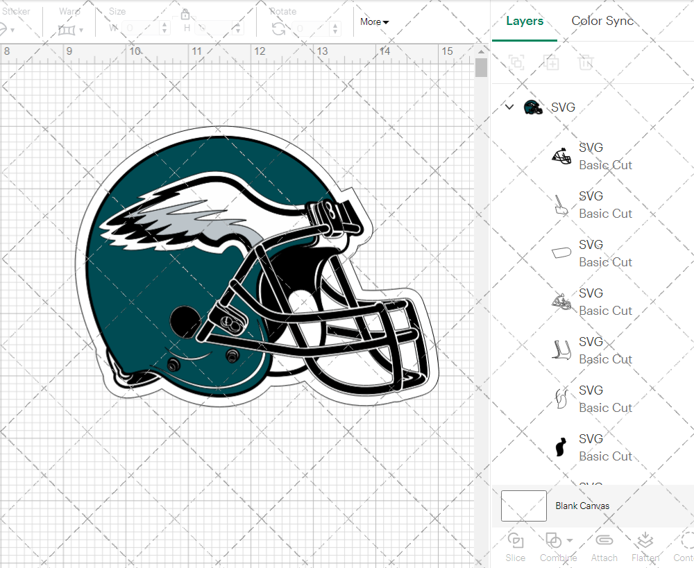 Philadelphia Eagles Helmet 1996 002, Svg, Dxf, Eps, Png - SvgShopArt