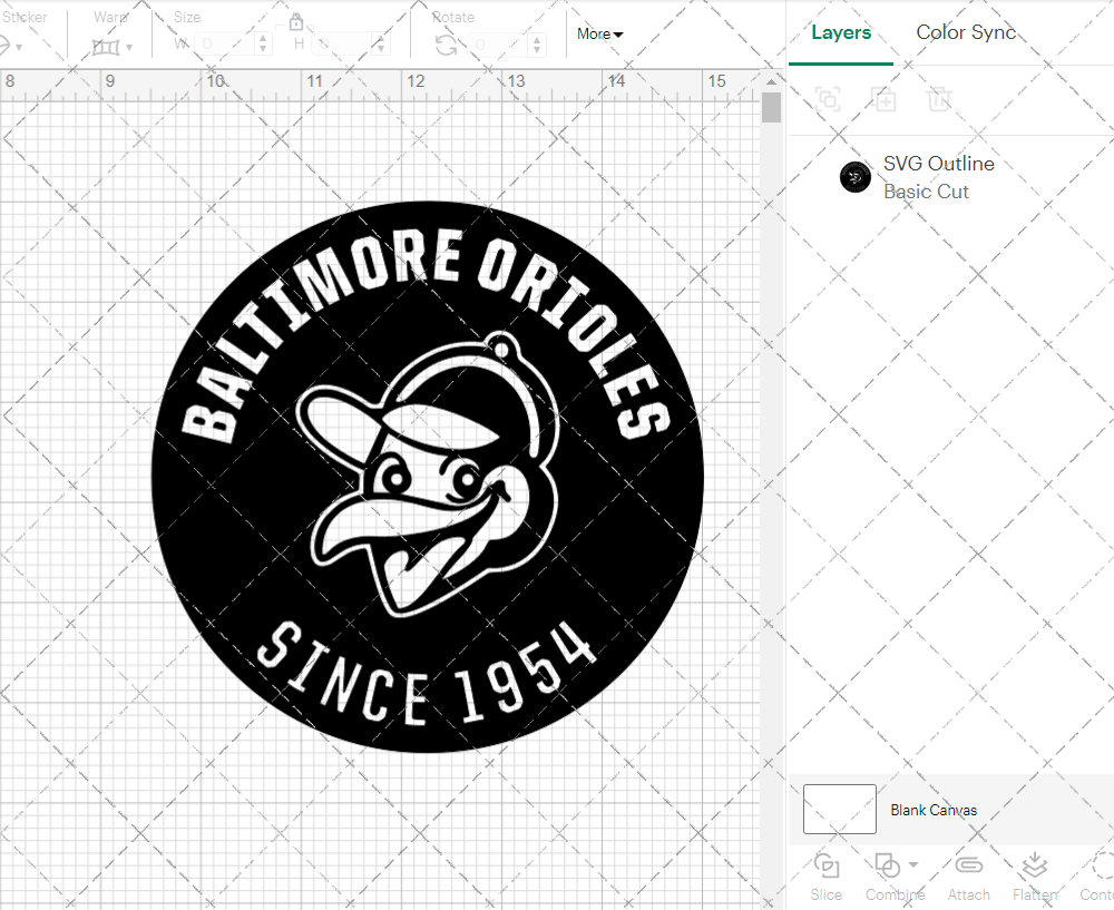 Baltimore Orioles Circle 1955, Svg, Dxf, Eps, Png - SvgShopArt