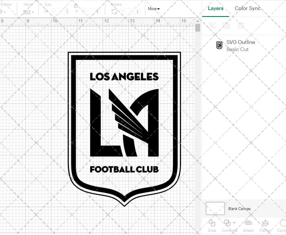 Los Angeles FC 2018, Svg, Dxf, Eps, Png - SvgShopArt