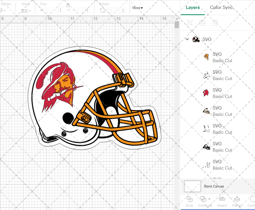 Tampa Bay Buccaneers Helmet 1976 002, Svg, Dxf, Eps, Png - SvgShopArt