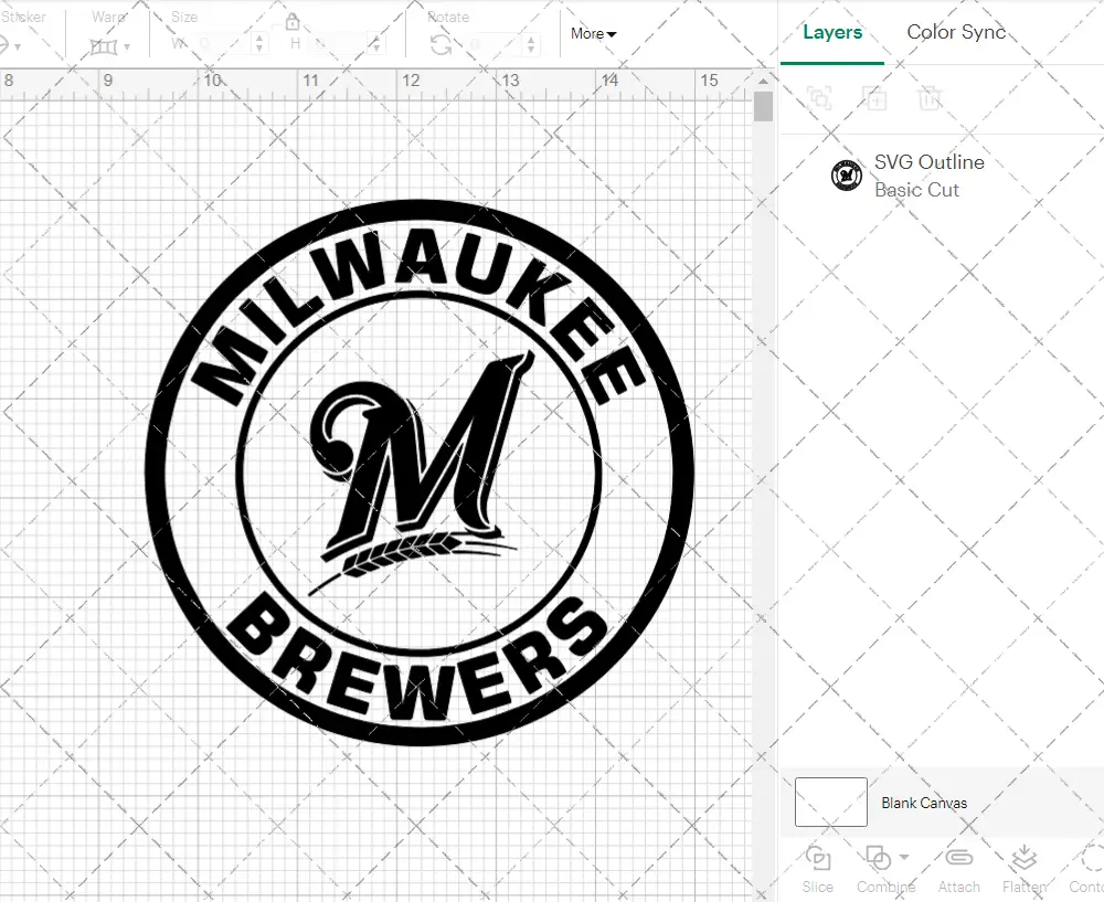 Milwaukee Brewers Circle 2000, Svg, Dxf, Eps, Png - SvgShopArt