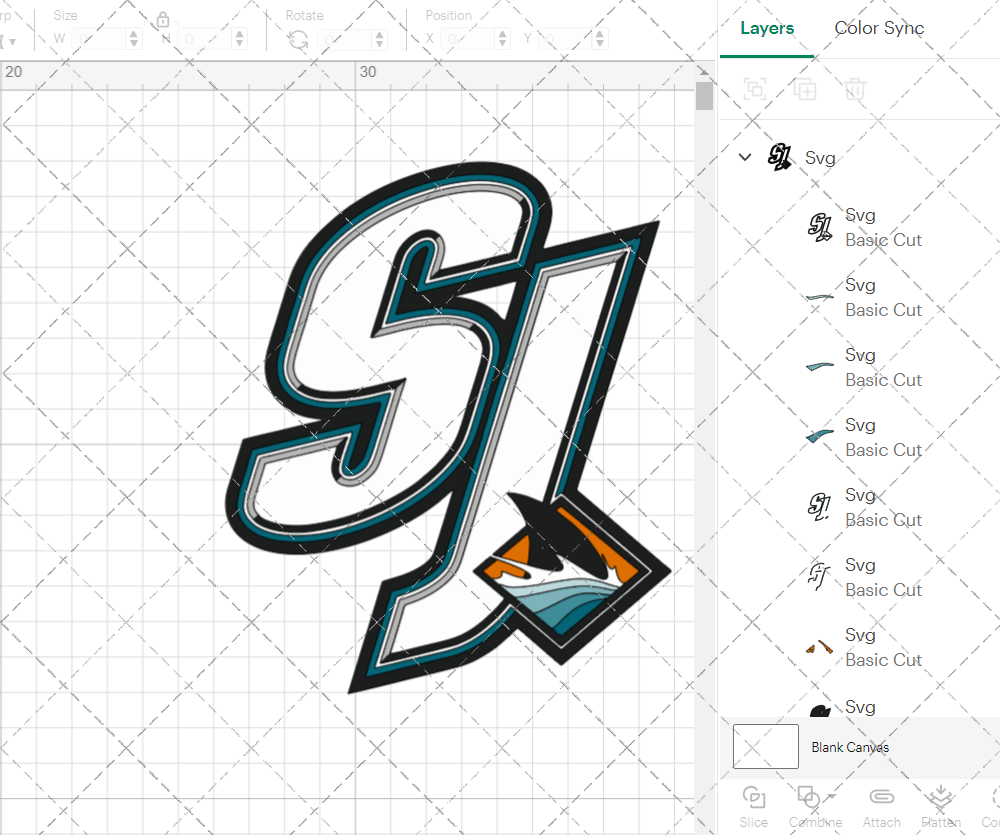 San Jose Sharks Alternate 2008 006, Svg, Dxf, Eps, Png - SvgShopArt